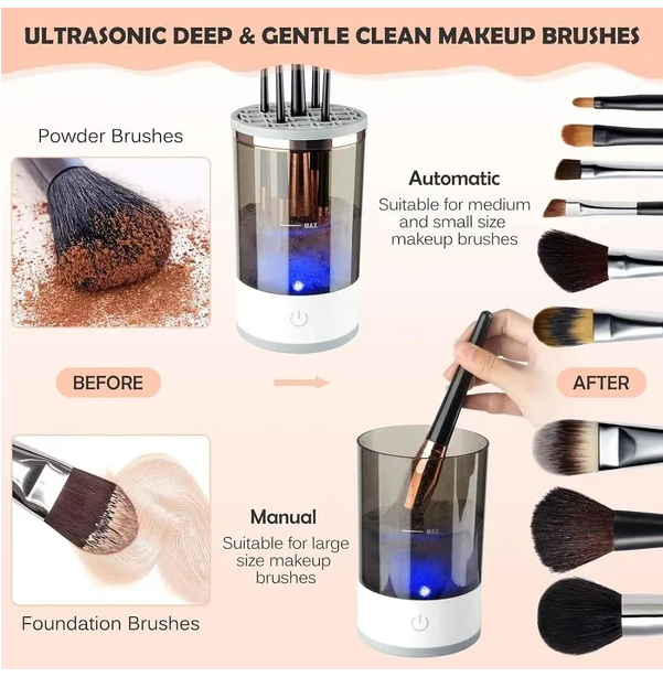 CozyWex™ Automatic Makeup Brush Cleaner