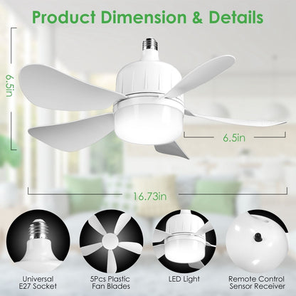 CozyWex™ LED Ceiling Fan with Light