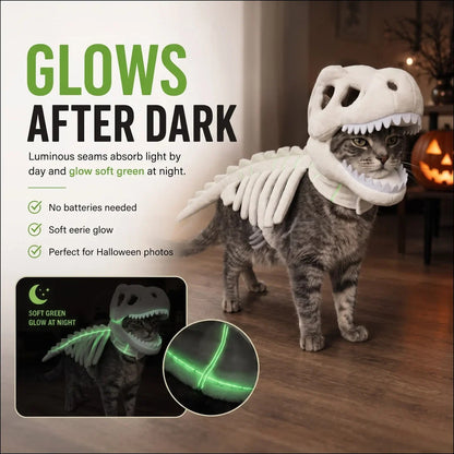 BONEY Skeleton Pet Costume
