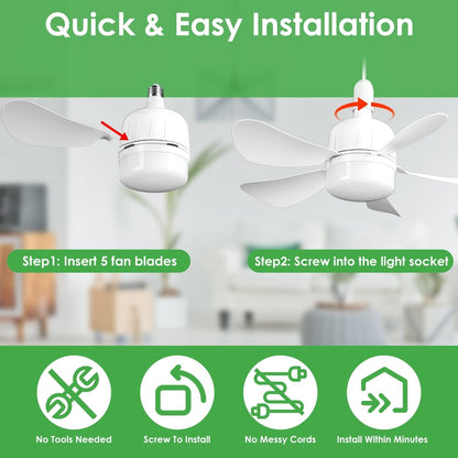 CozyWex™ LED Ceiling Fan with Light