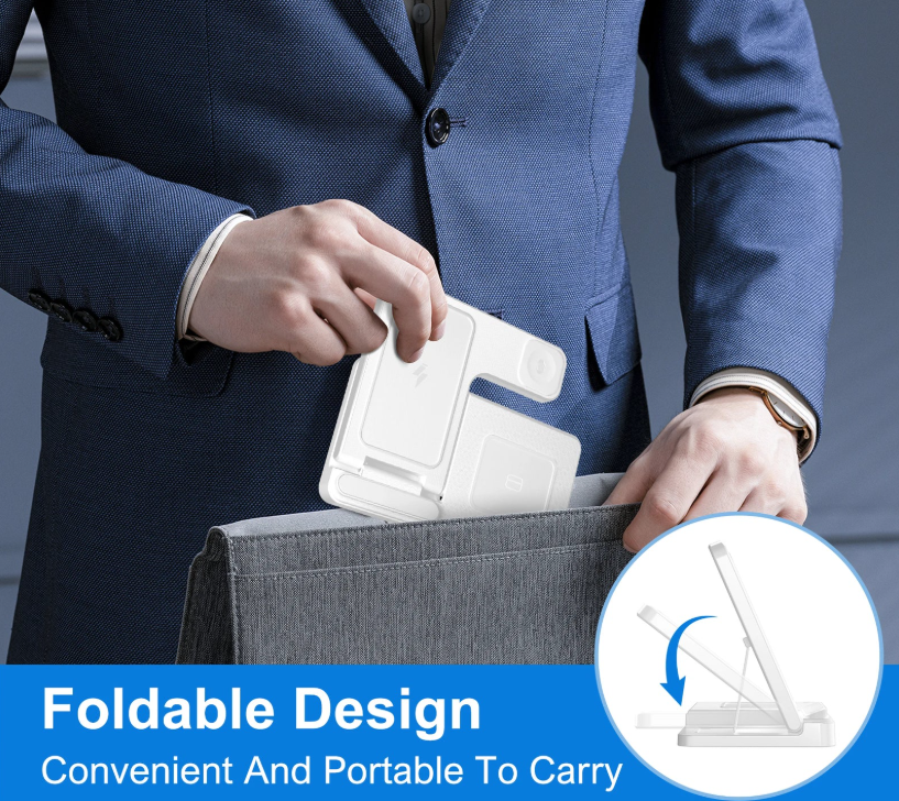 CozyWex™ 3-in-1 Magnetic Wireless Charging Station