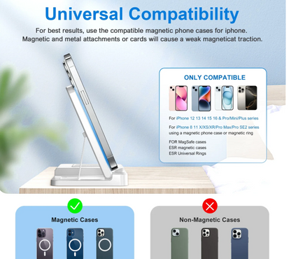 CozyWex™ 3-in-1 Magnetic Wireless Charging Station
