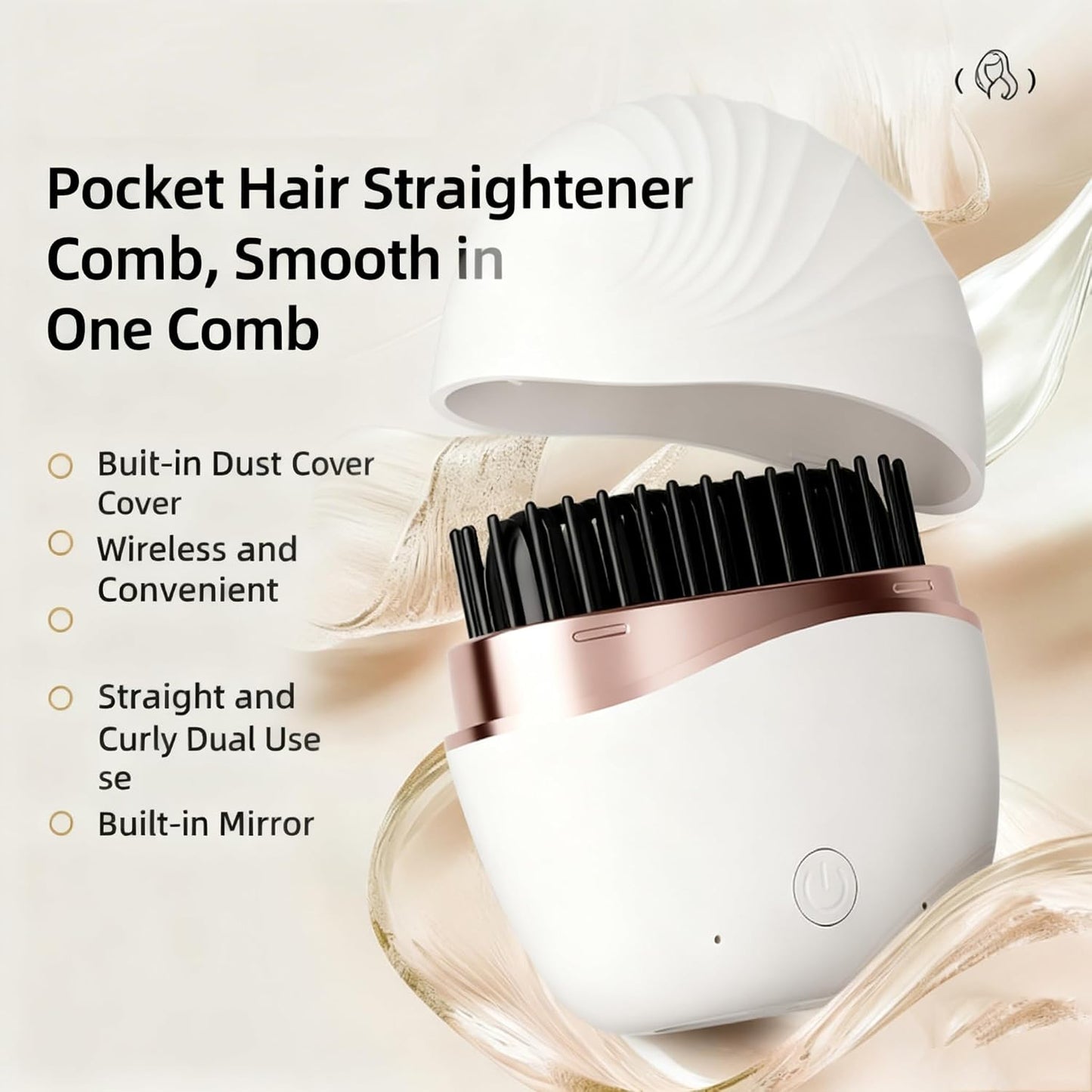 CozyWex™ Cordless Mini Hair Straightener