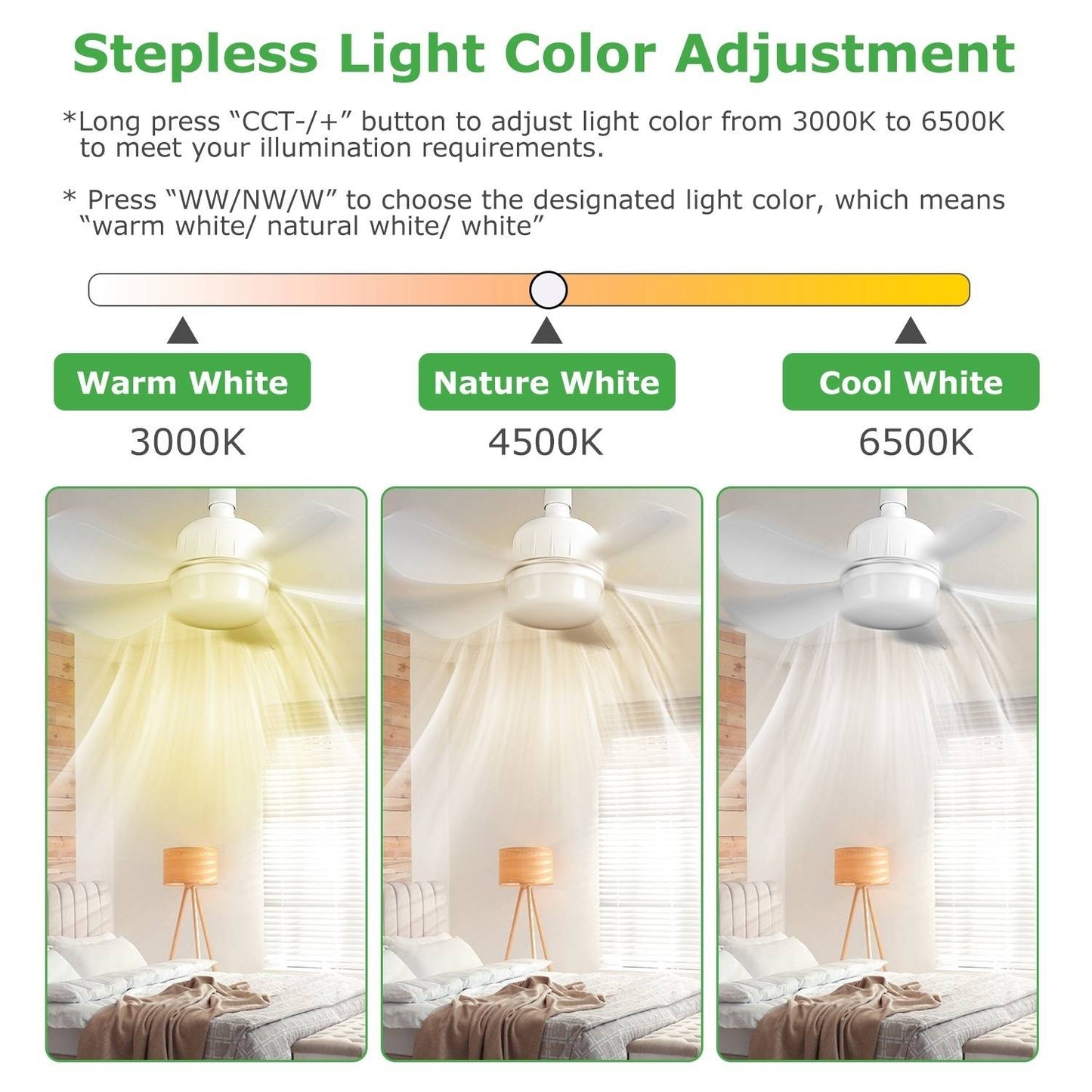 CozyWex™ LED Ceiling Fan with Light