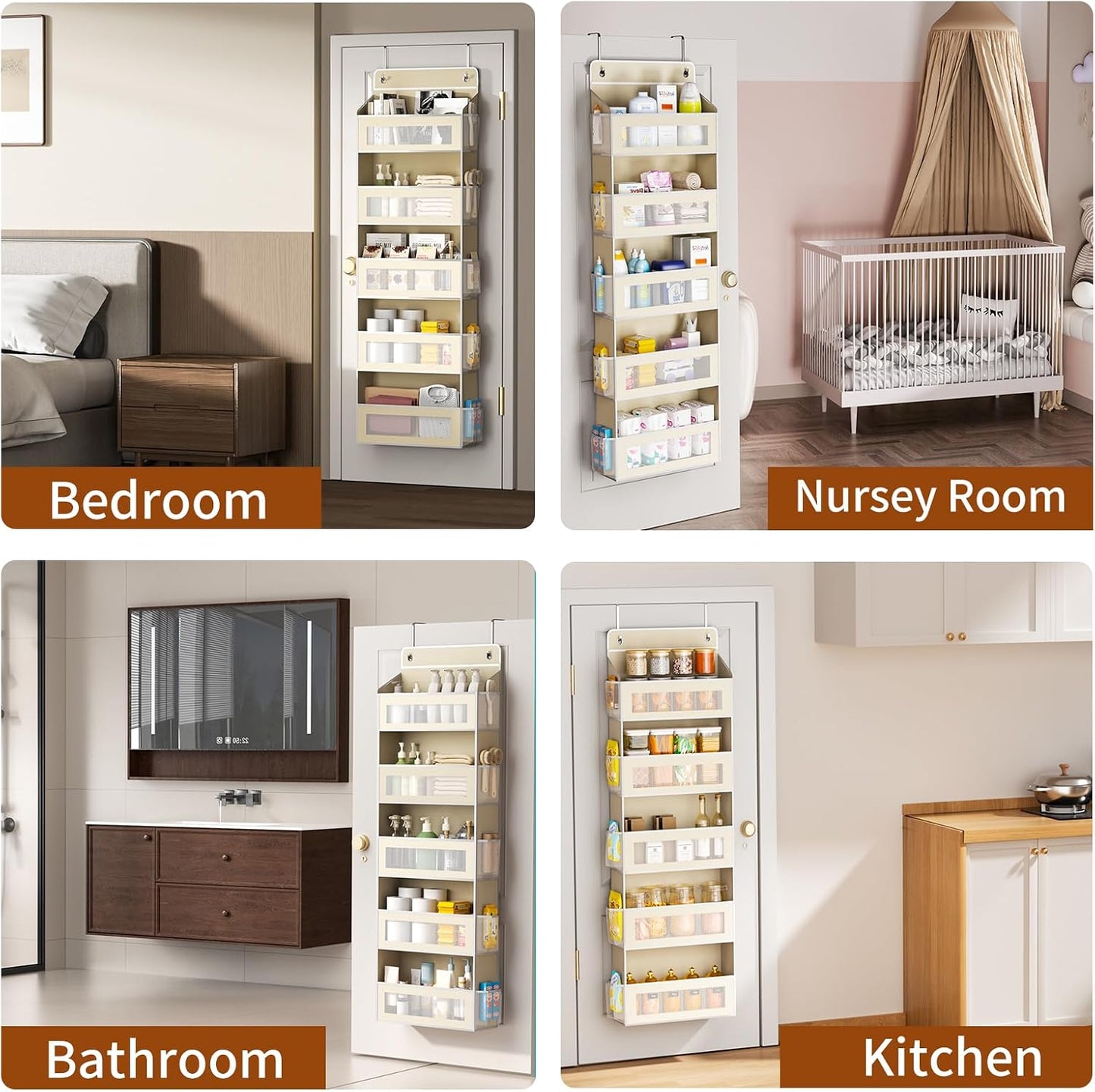 CozyWex™ Over Door Storage Organizer