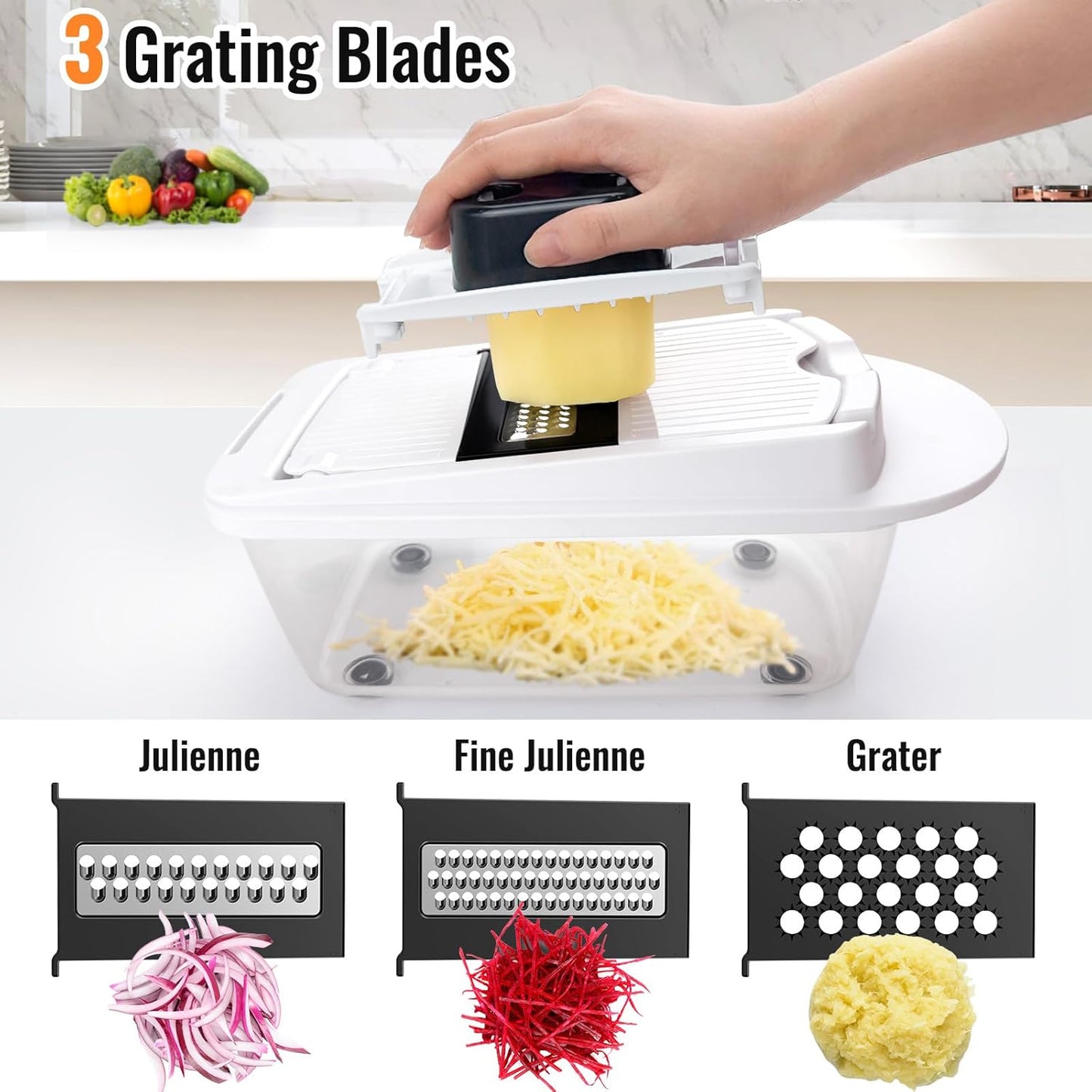 CozyWex™ 8-in-1 Vegetable Chopper Set