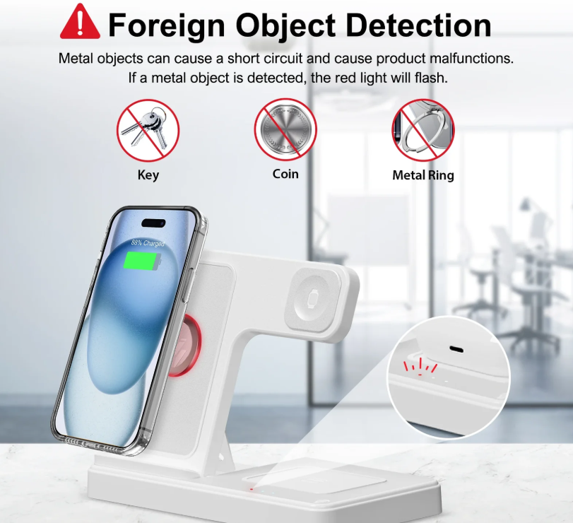 CozyWex™ 3-in-1 Magnetic Wireless Charging Station