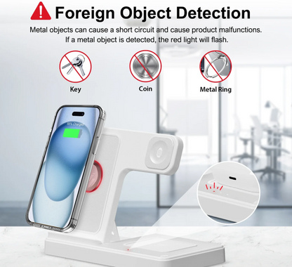 CozyWex™ 3-in-1 Magnetic Wireless Charging Station