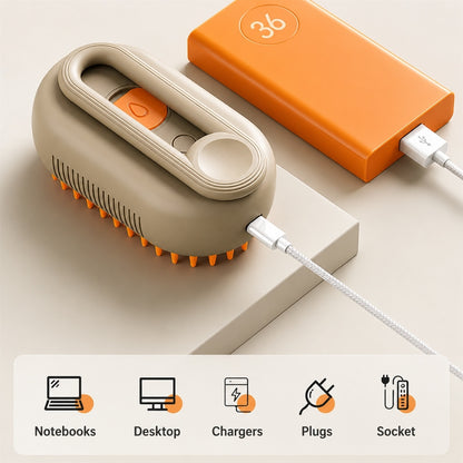 CozyWex™ Steam Pet Grooming Brush