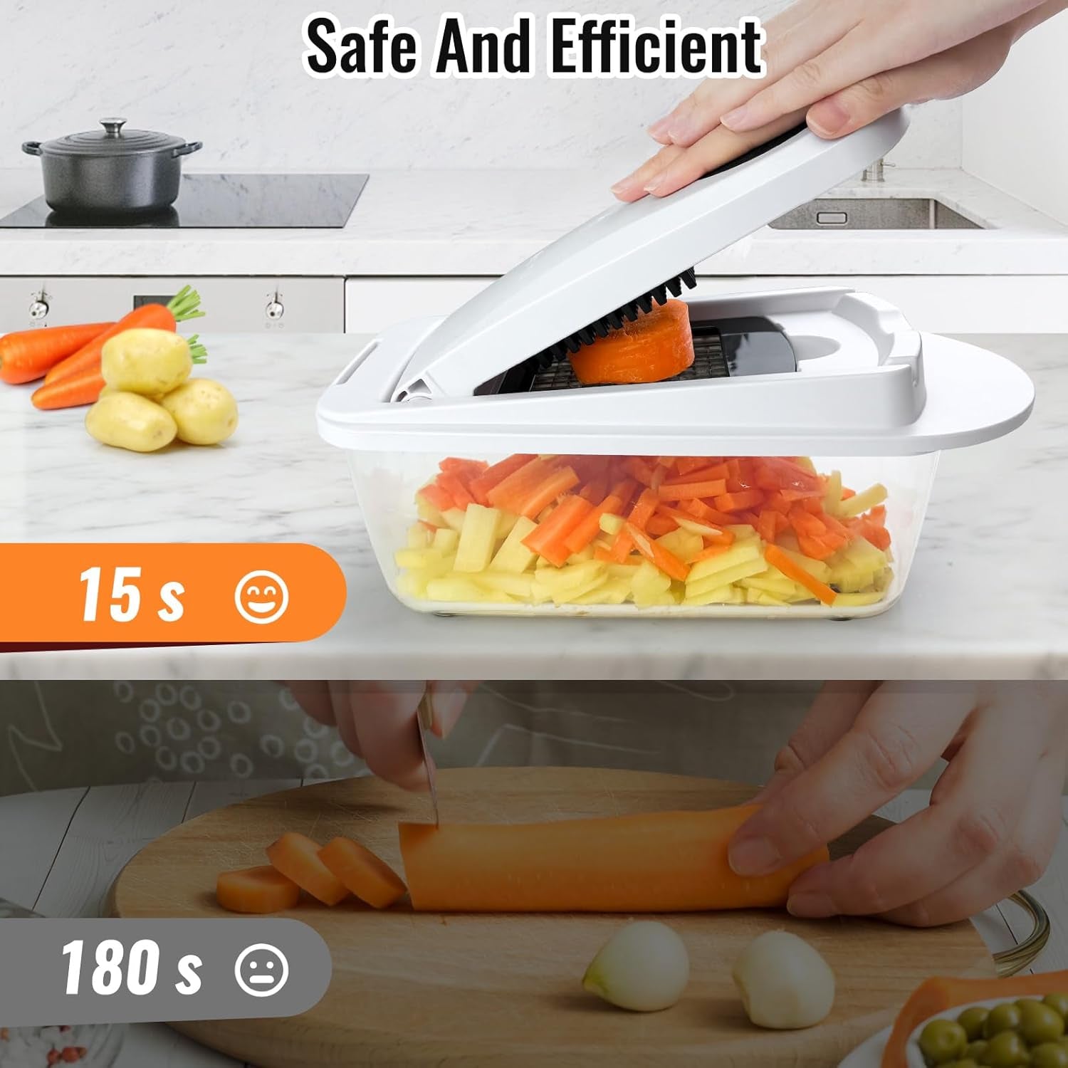 CozyWex™ 8-in-1 Vegetable Chopper Set