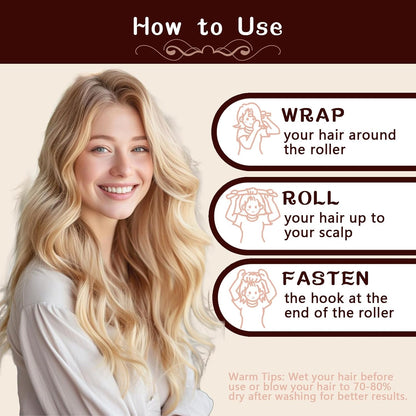 CozyWex™ Heatless Hair Curling Set