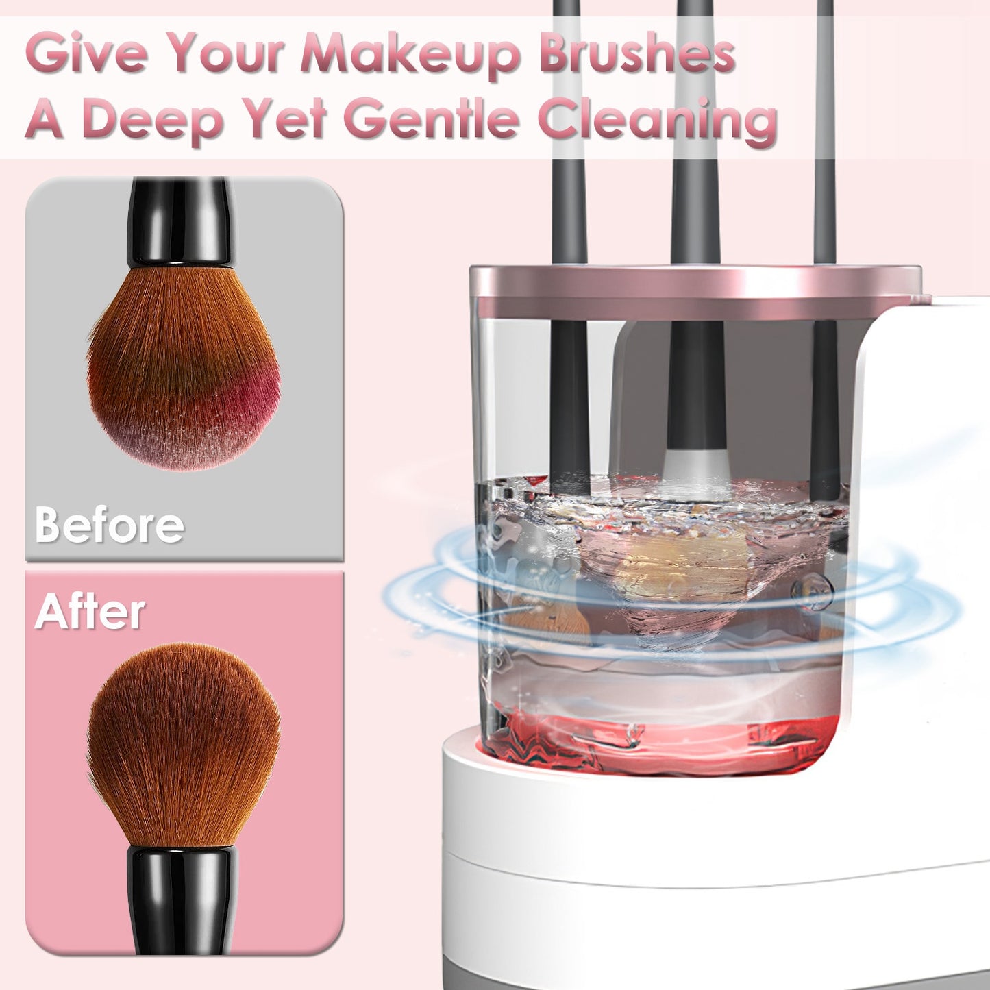 CozyWex™ 4-in-1 Automatic Makeup Brush Cleaner