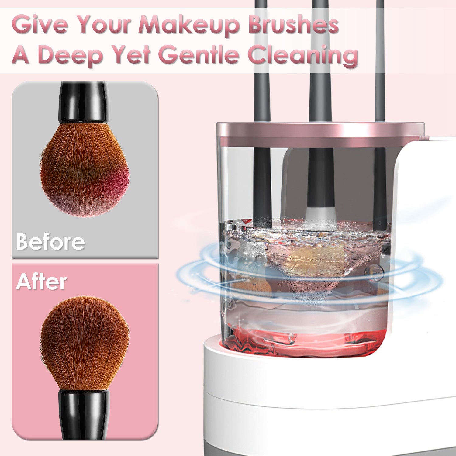 CozyWex™ 4-in-1 Automatic Makeup Brush Cleaner