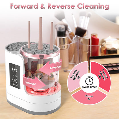 CozyWex™ 4-in-1 Automatic Makeup Brush Cleaner