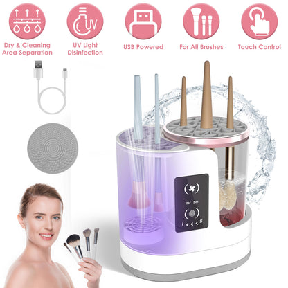 CozyWex™ 4-in-1 Automatic Makeup Brush Cleaner