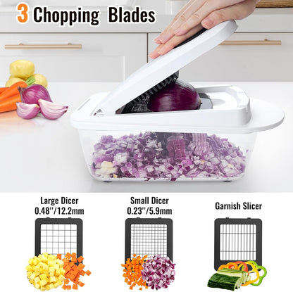 CozyWex™ 8-in-1 Vegetable Chopper Set