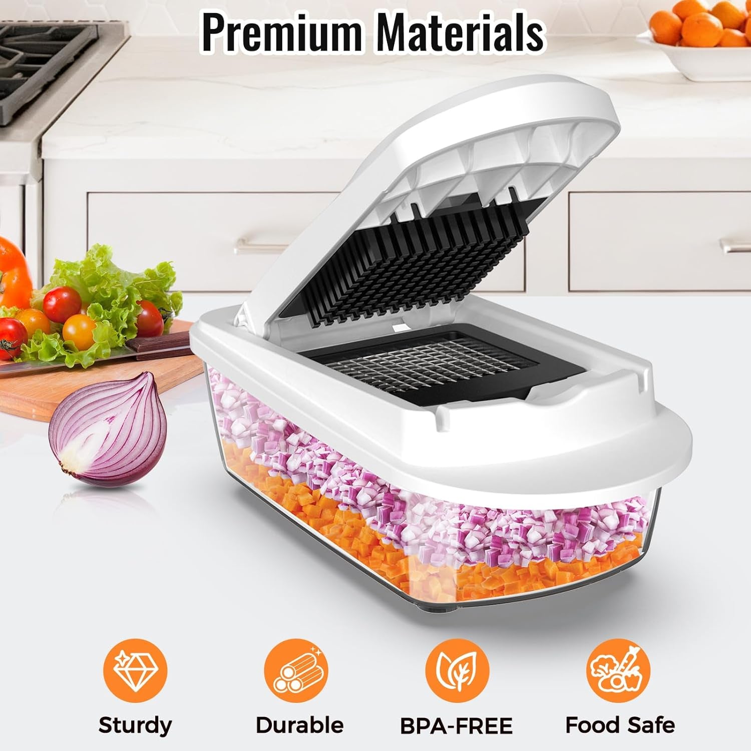 CozyWex™ 8-in-1 Vegetable Chopper Set