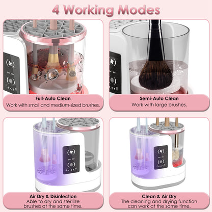 CozyWex™ 4-in-1 Automatic Makeup Brush Cleaner