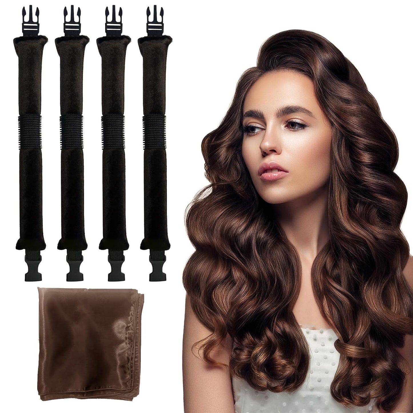 CozyWex™ Heatless Hair Curling Set