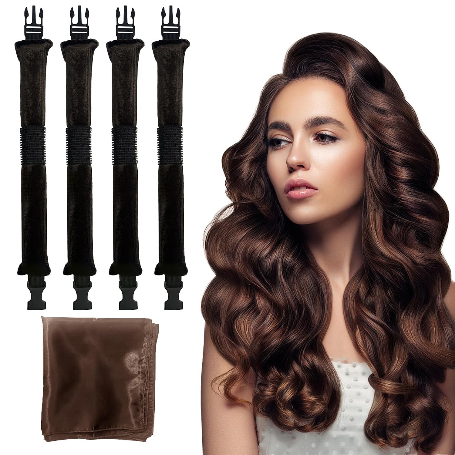 CozyWex™ Heatless Hair Curling Set