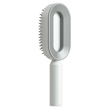 Hair brush used for everyday hair grooming and detangling